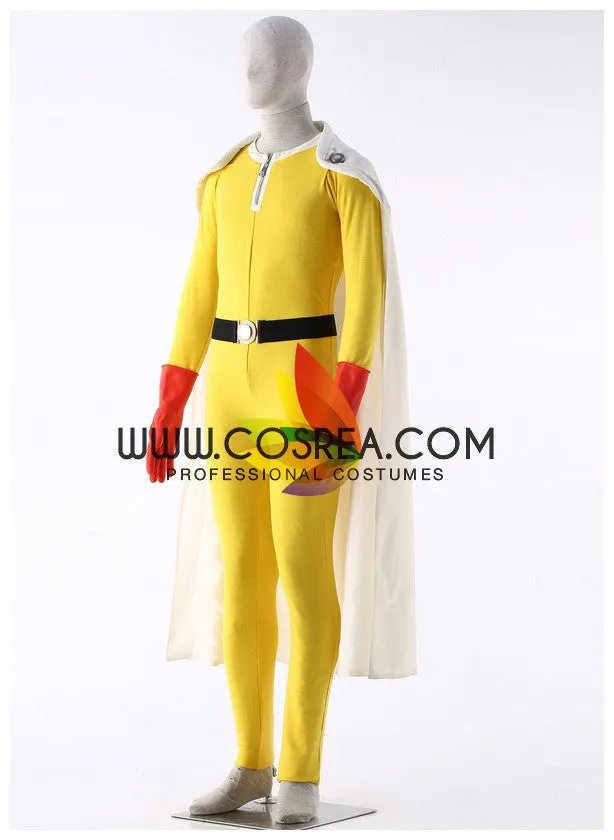 One Punch Man Saitama Cosplay Costume