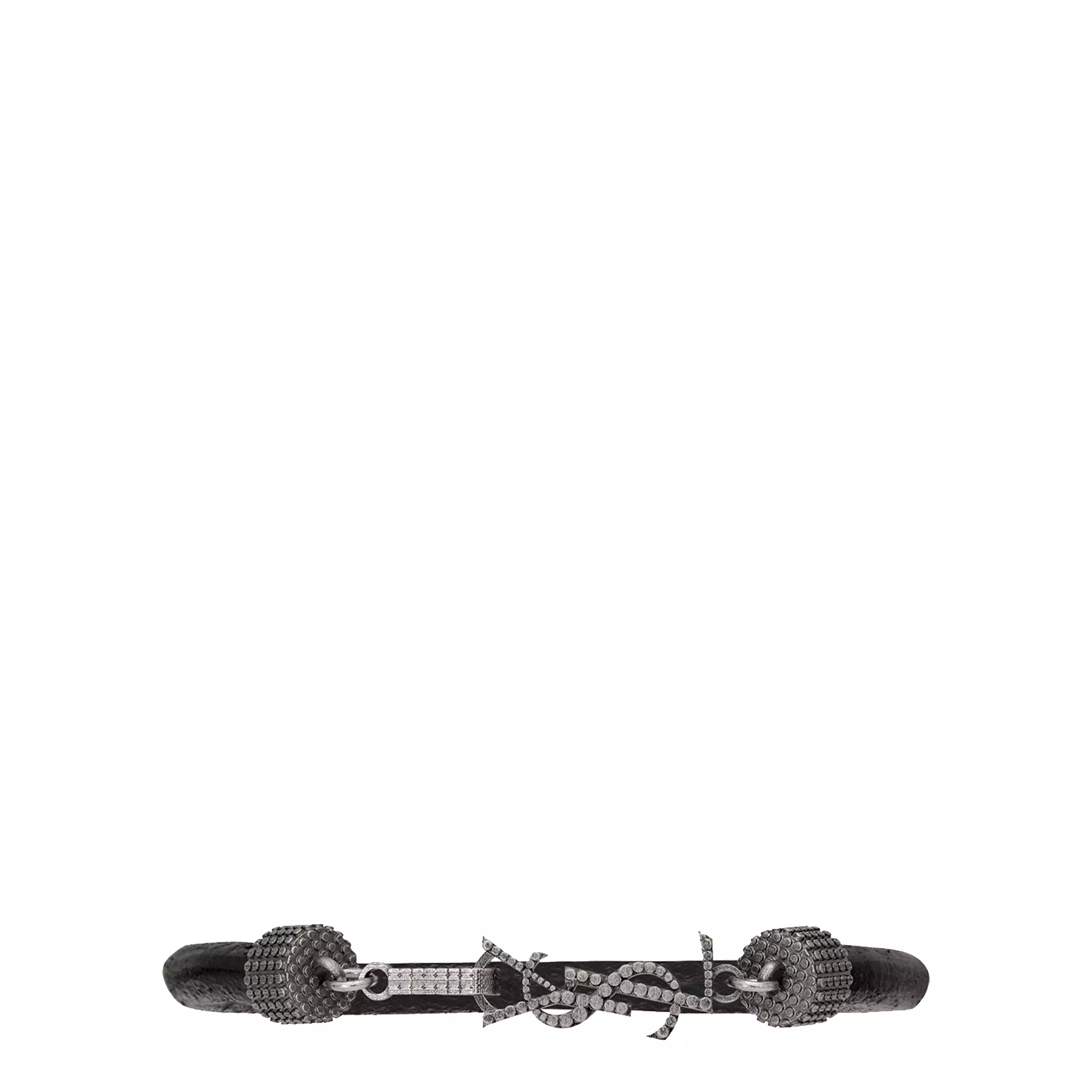 Opyum Leather Cord Bracelet, Black