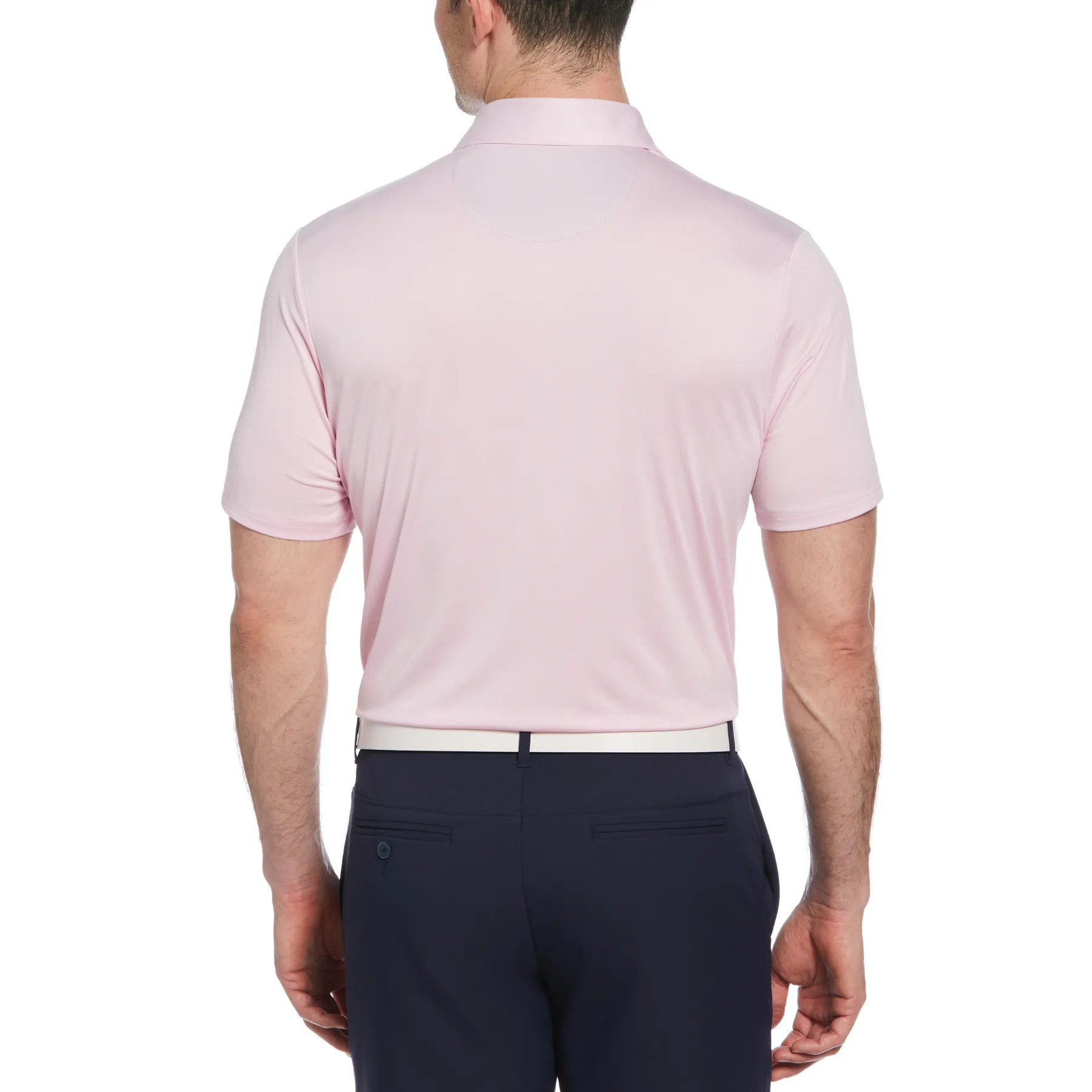 Original Block Design Golf Polo Shirt In Gelato Pink