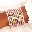 Petal Pink Three Queens All Weather Bangles Set of 3