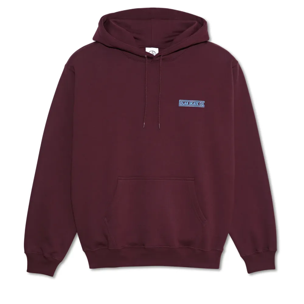 Polar Stretch Logo Dark Wine