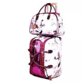 Princess Mera Large Rolling Duffel Set (2 pcs) Travel Bag