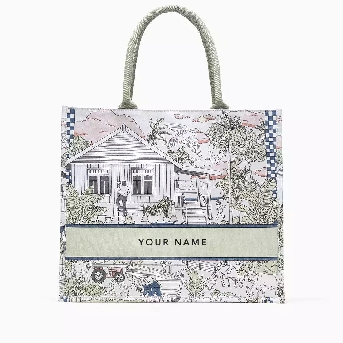 Raya 2024 Jotun X Christy Ng Canvas Tote (Redemption Only)