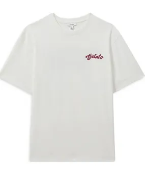 Reiss Sicily Oversized Gelato Crewneck Tee