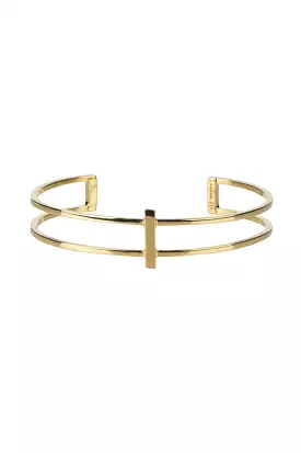 Row Bracelet, Gold