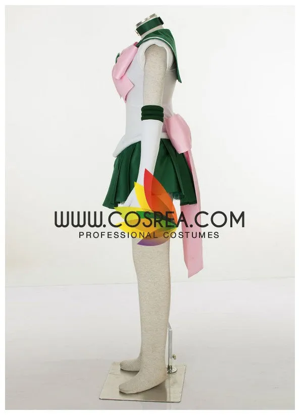 Sailormoon Super S Sailor Jupiter Makoto Kino Cosplay Costume