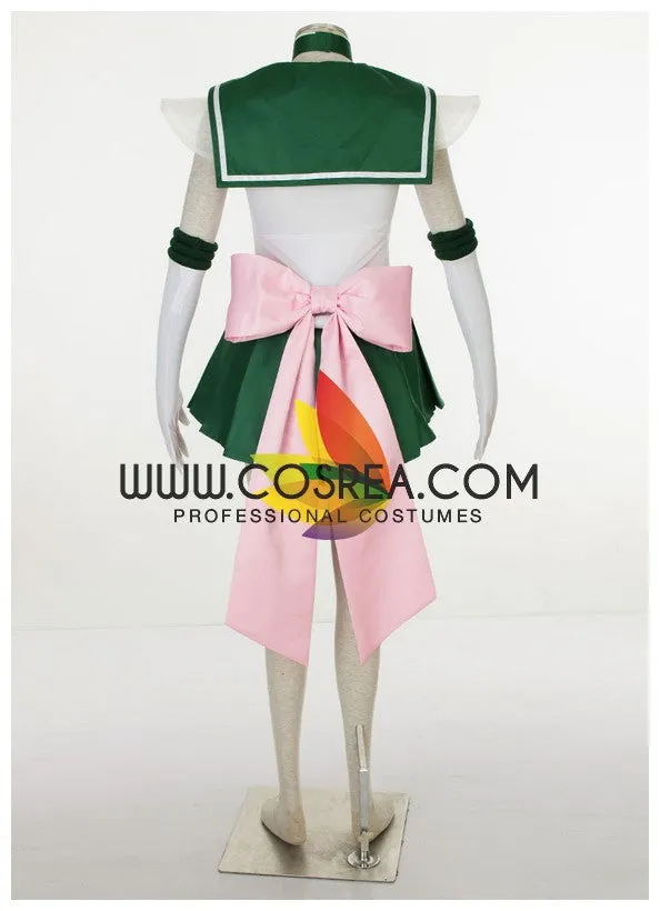 Sailormoon Super S Sailor Jupiter Makoto Kino Cosplay Costume