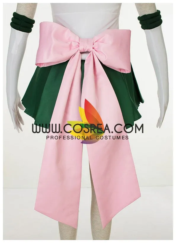 Sailormoon Super S Sailor Jupiter Makoto Kino Cosplay Costume