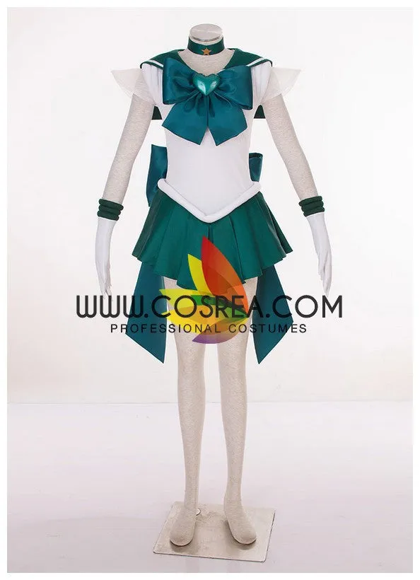 Sailormoon Super S Sailor Neptune Michiru Kaioh Cosplay Costume