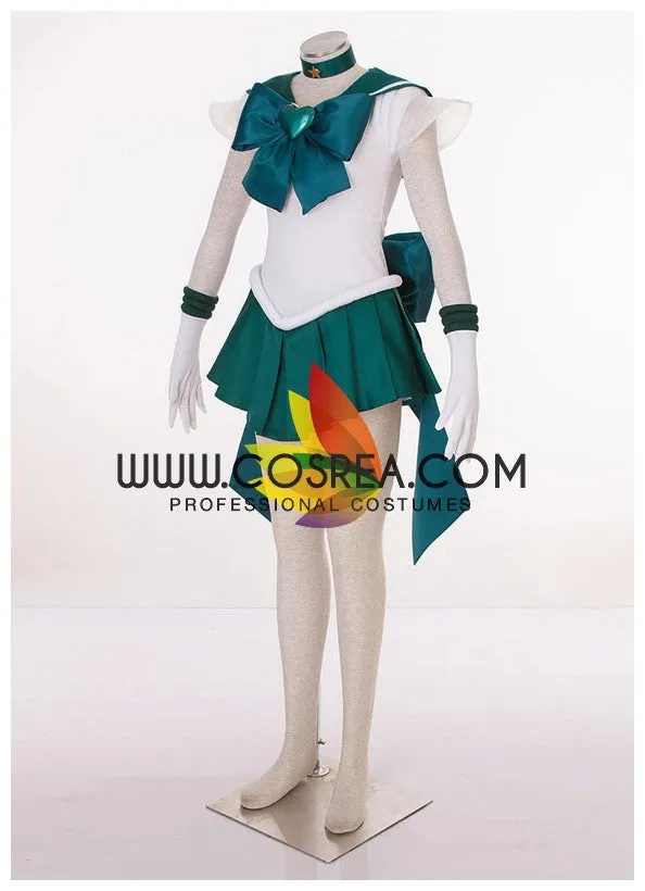 Sailormoon Super S Sailor Neptune Michiru Kaioh Cosplay Costume