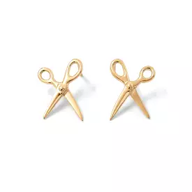 Scissor Earring 14K Yellow Gold