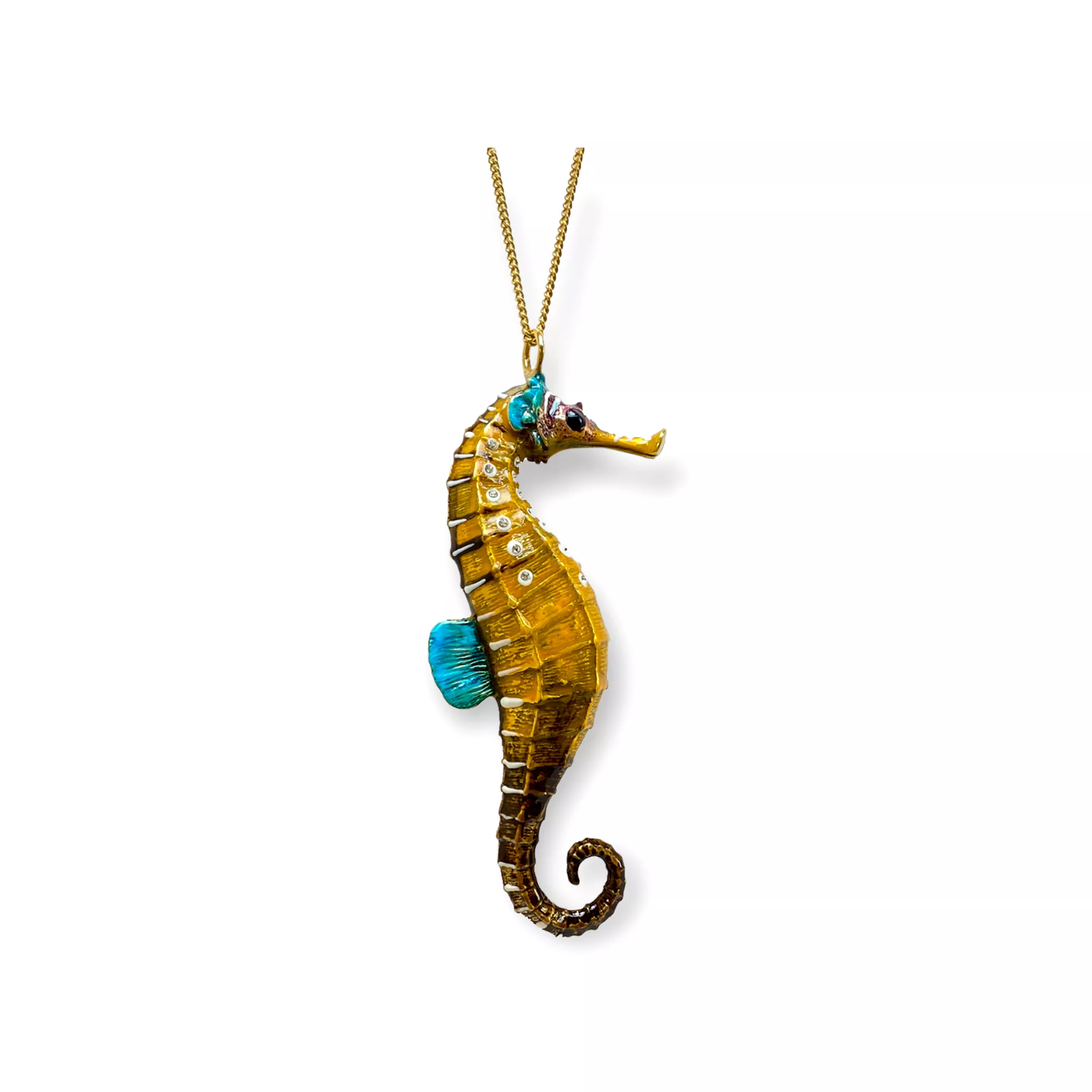 SEAHORSE SHAPED NECKLACE G