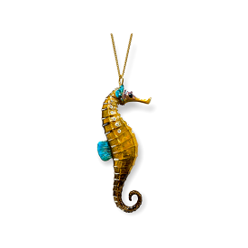 SEAHORSE SHAPED NECKLACE G