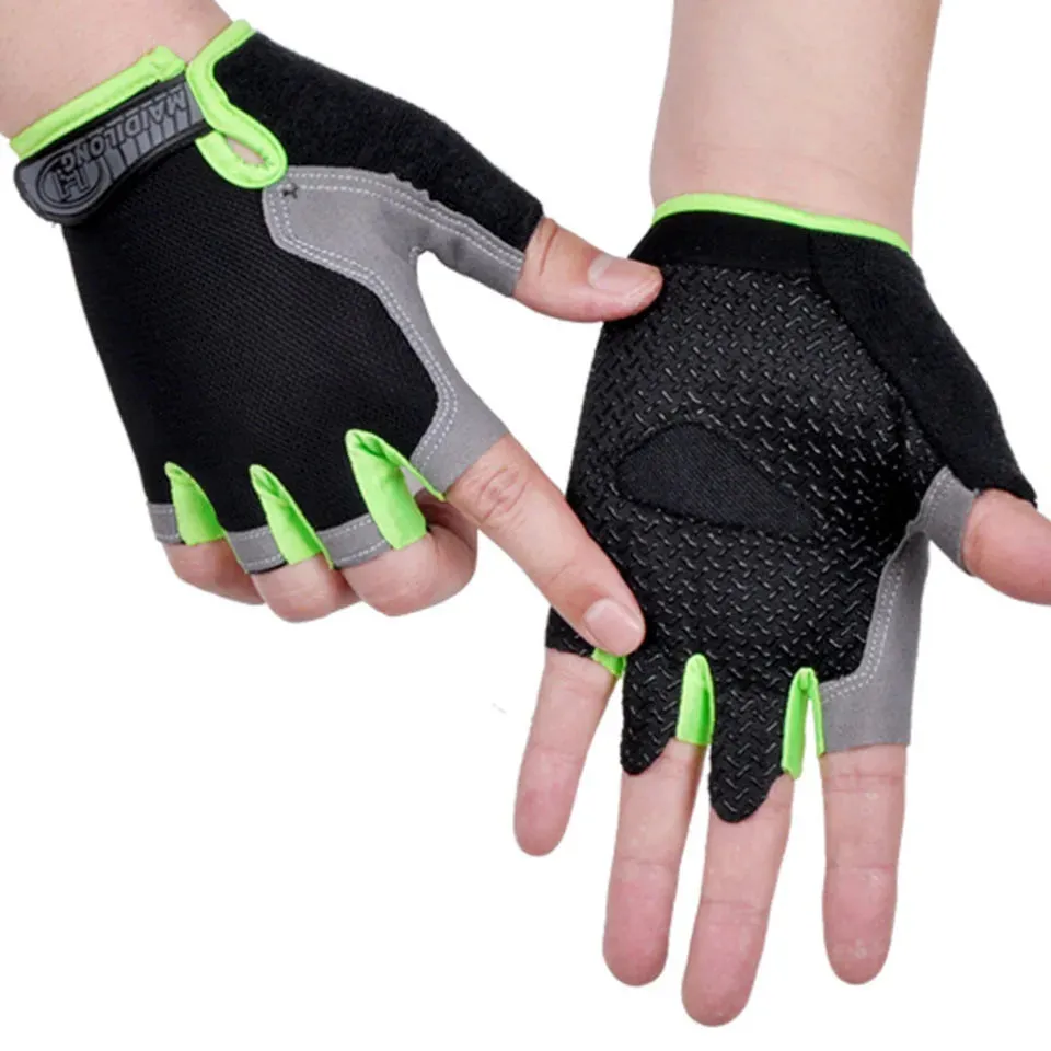 Sports Gloves Fitness Training Exercise Anti Slip Half Finger