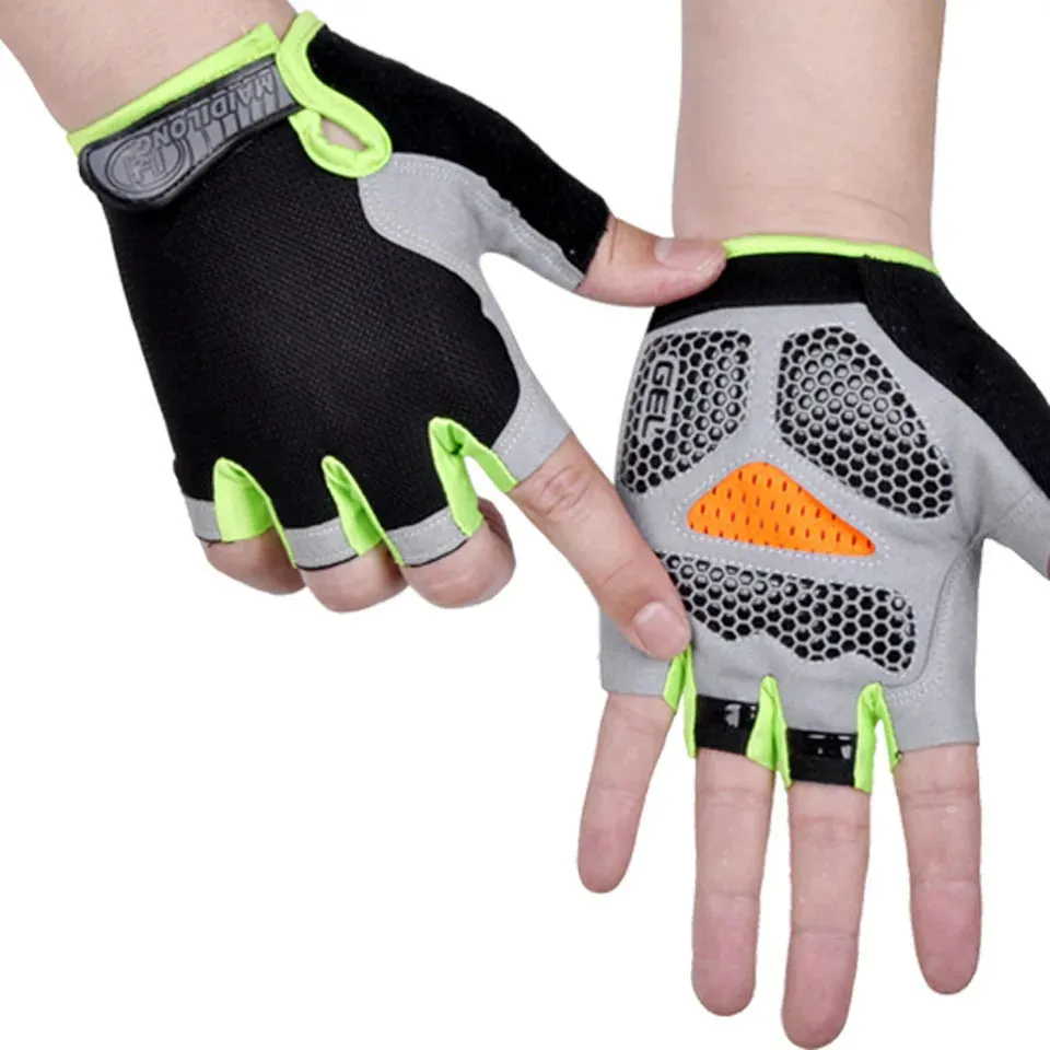 Sports Gloves Fitness Training Exercise Anti Slip Half Finger