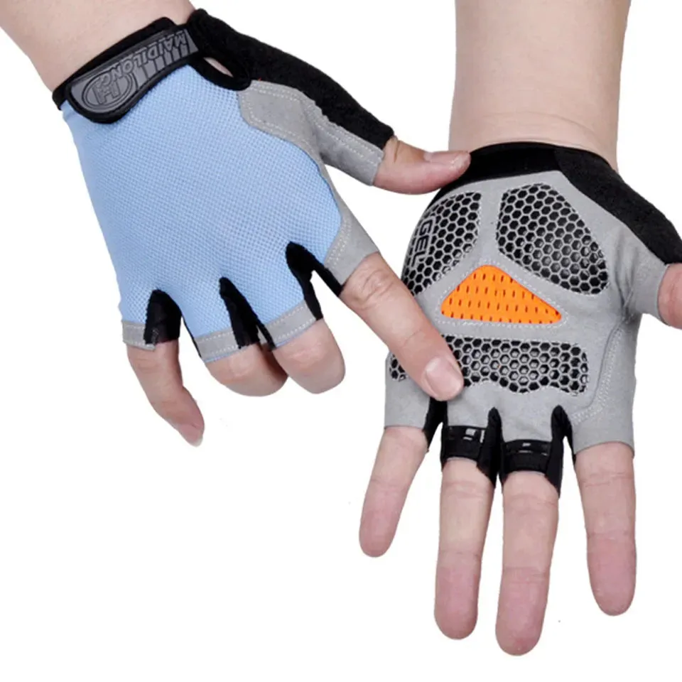 Sports Gloves Fitness Training Exercise Anti Slip Half Finger