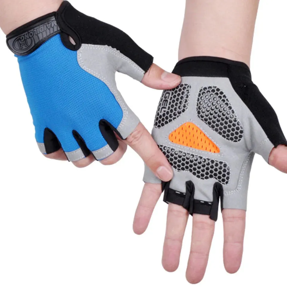 Sports Gloves Fitness Training Exercise Anti Slip Half Finger