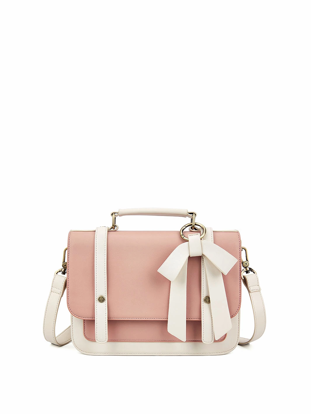 Summer Garden Romance- Bow Small Briefcase