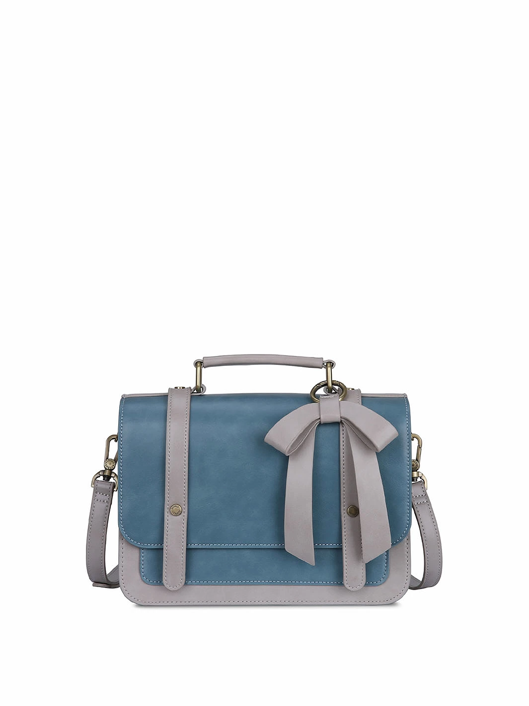 Summer Garden Romance- Bow Small Briefcase