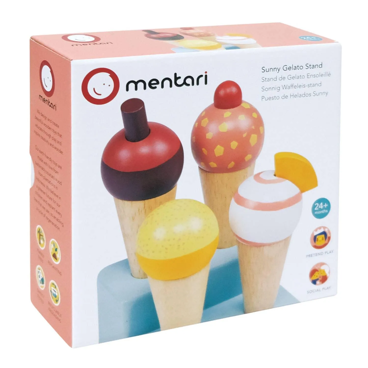 Sunny Gelato Stand Wood Toy