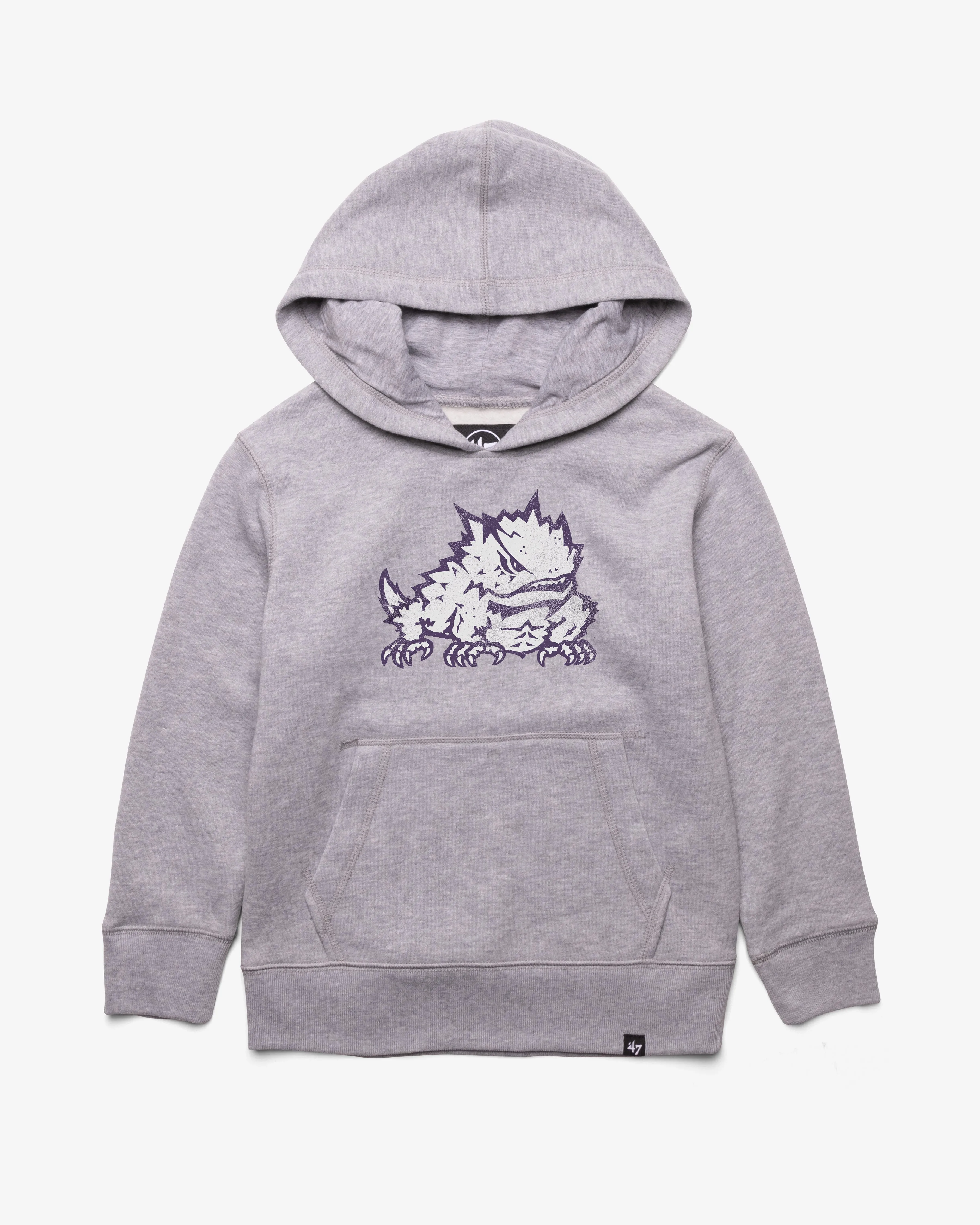 TEXAS CHRISTIAN HORNED FROGS DISTRESSED IMPRINT '47 HEADLINE HOOD KIDS