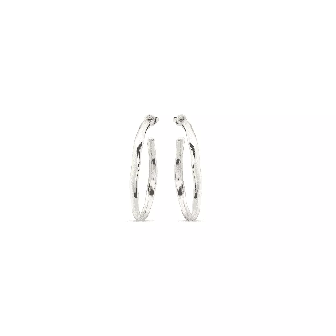 UNOde50 Hoop Earring  OHMMM.. in Silver