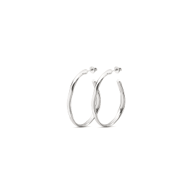 UNOde50 Hoop Earring  OHMMM.. in Silver