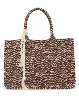 Vince Camuto Handbag ORLA TOTE ARTISANAL ANIMAL PRINT/CANVAS