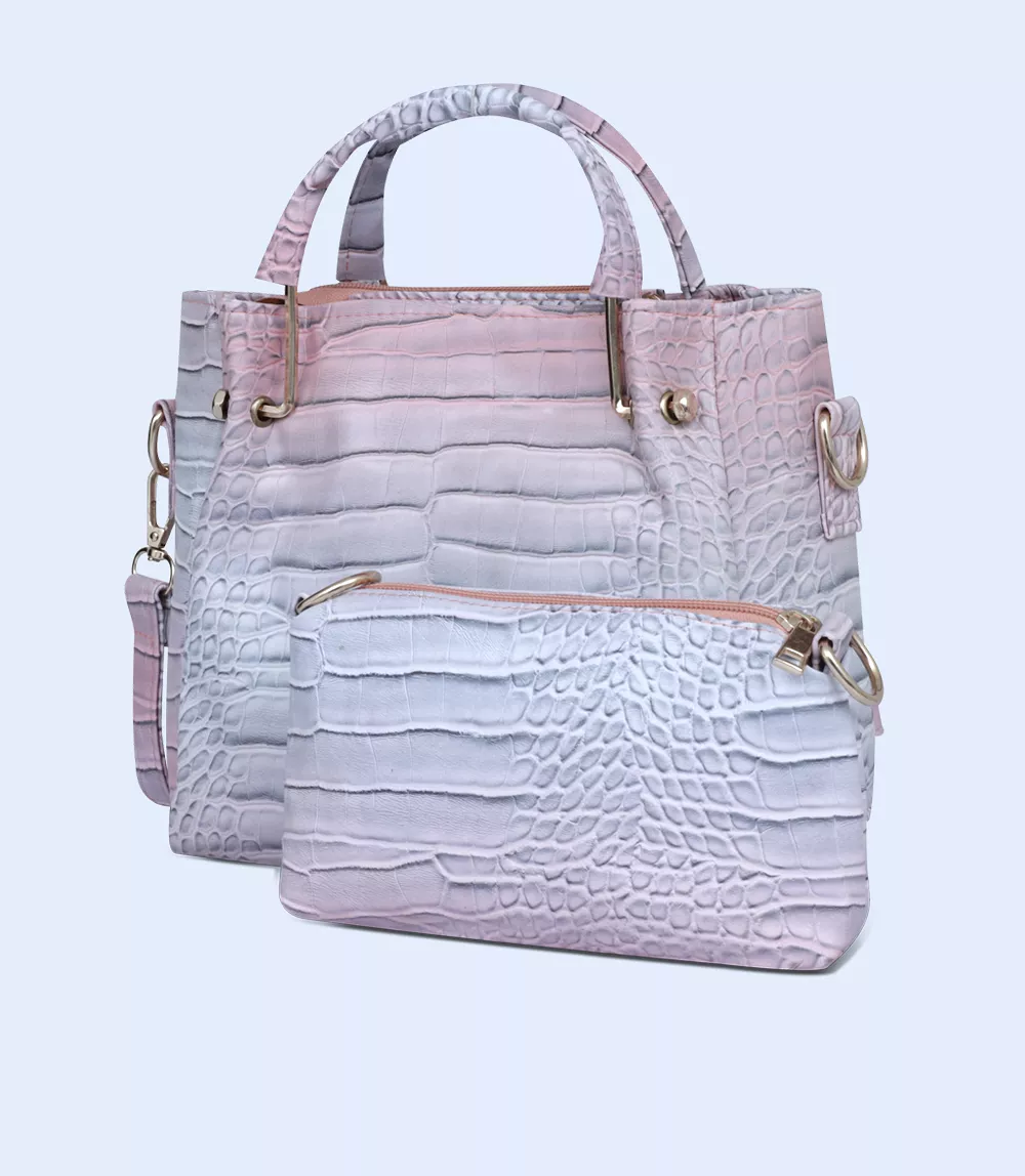 WB2239-PINK-Women Shoulder Bag