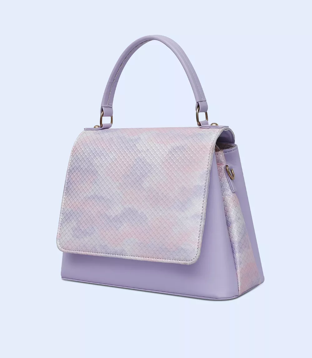 WB2264-PURPLE-Women Shoulder Bag