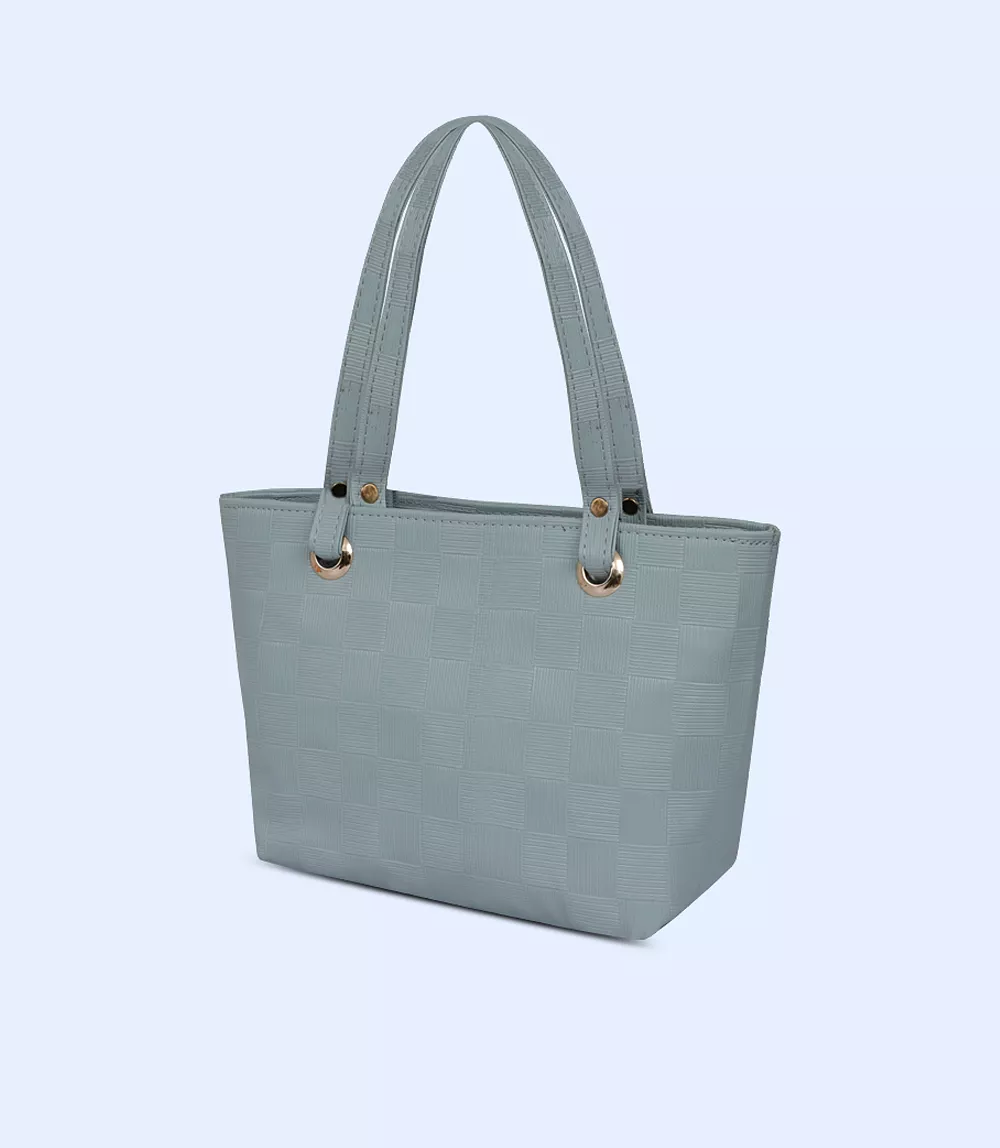 WB2390-BLUE-Women Shoulder Bag