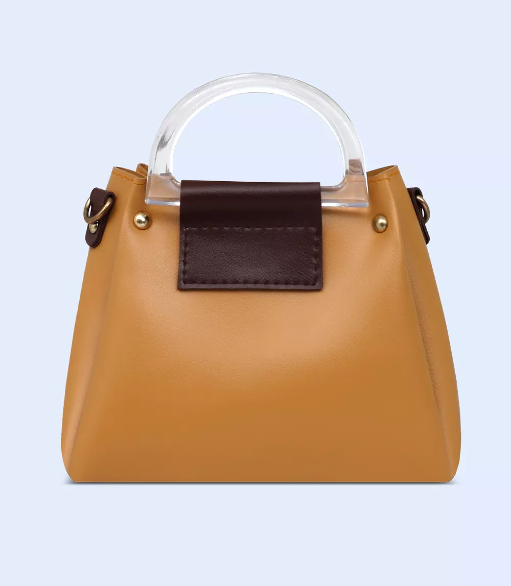 WB2410-MUSTARD-Women Shoulder Bag