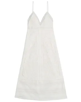 White Josie Midi Dress