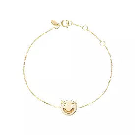 Wicked Yellow Gold Bracelet