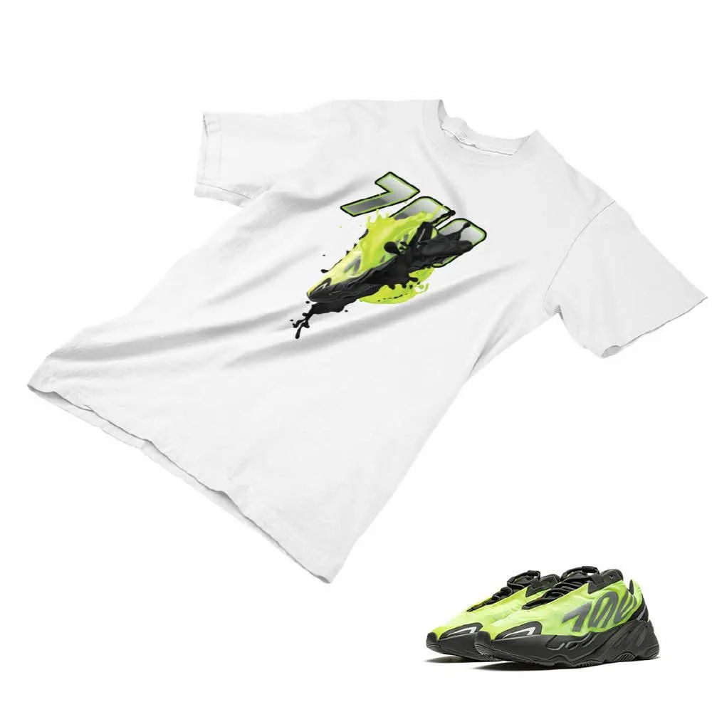 Yeezy Boost 700 Phosphor Matching Custom Designed T shirt AD-Y-16-7