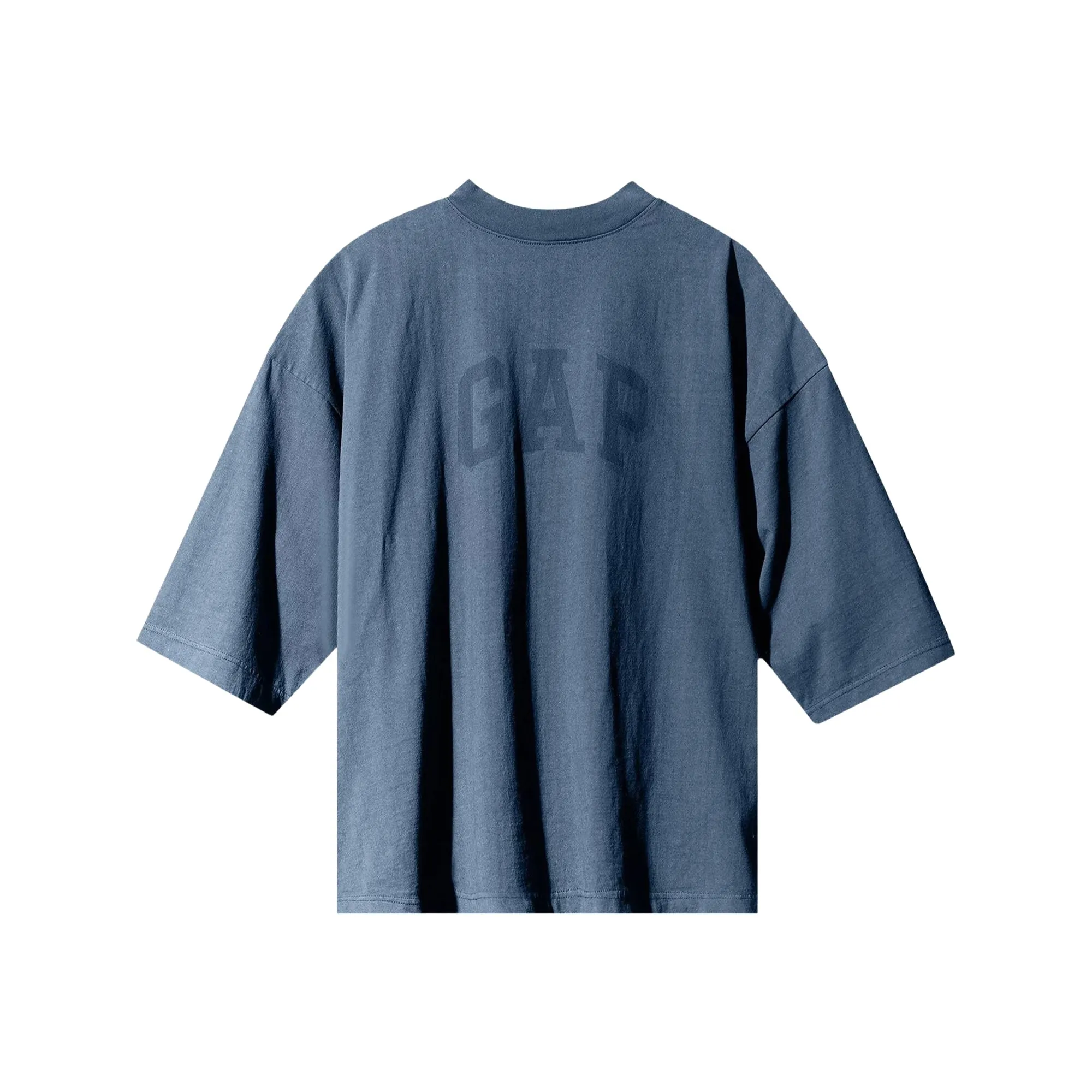 Yeezy Gap Engineered by Balenciaga Dove 3/4 Sleeve Tee - Dark Blue