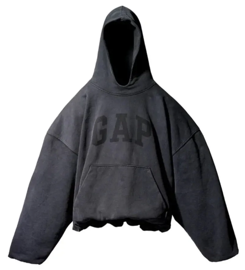 Yeezy Gap Engineered by Balenciaga Dove Hoodie Washed Black